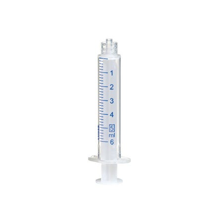 Fisherbrand™ Plastic PP Two-Part Syringes, Luer Lock