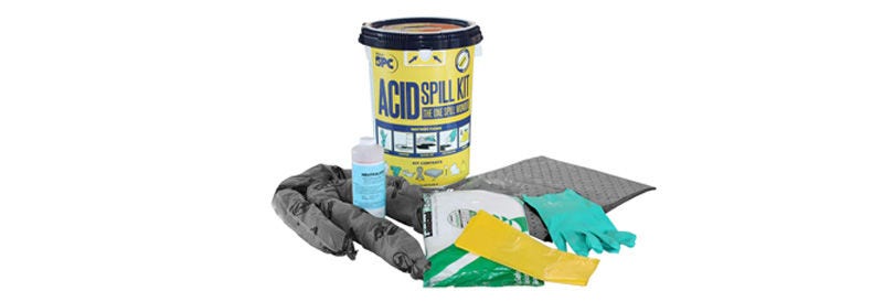 Brady™ SPC™ Absorbents Acid Neutralizing Chemical Specialty Spill Kit