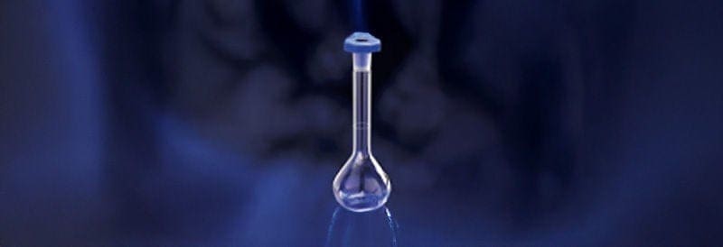 Fisherbrand™ Clear Borosilicate Glass Class A Volumetric Flask with Stopper