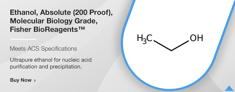Ethanol, Absolute (200 Proof), Molecular Biology Grade, Fisher BioReagents™ Ethanol, Absolute (200 Proof), Molecular Biology Grade, Fisher BioReagents™