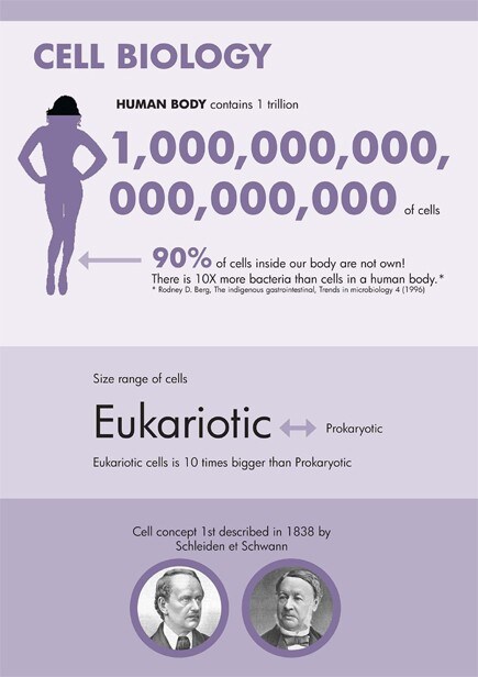 Cell Biology in numbers